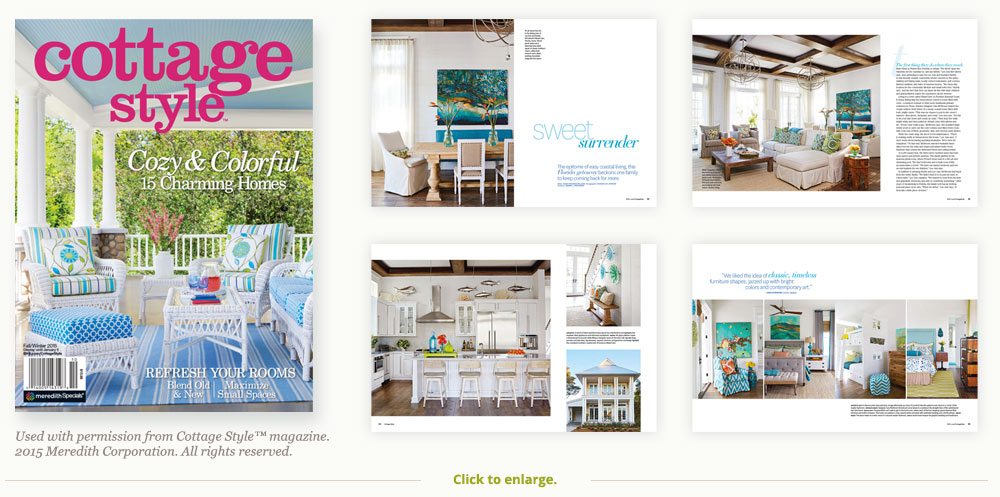 30A Builder Featured in Cottage Style Magazine
